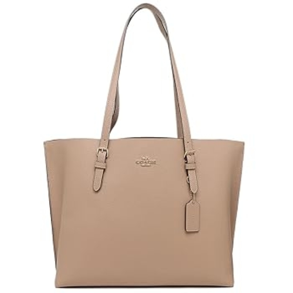 Coach Beige Leather Tote